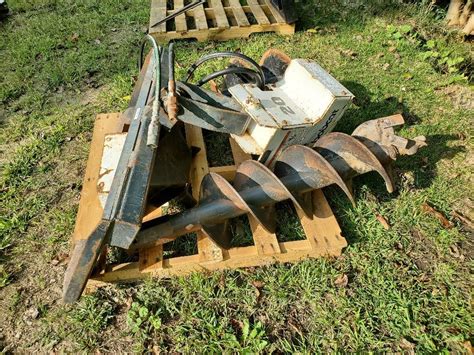 skid steer auger used michigan|bobcat auger attachment craigslist.